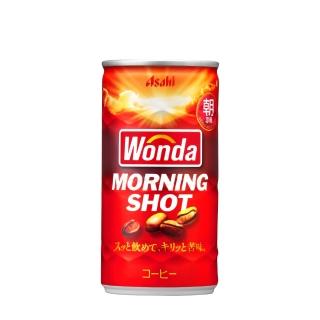 【ASAHI 朝日】官方直營 WONDA 早安咖啡 179mlx30入/箱(濃烈香醇)