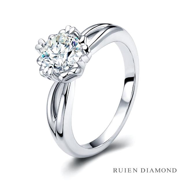 【RUIEN DIAMOND 瑞恩鑽石】GIA30分 D VVS2 3EX(18K白金 鑽石戒指)