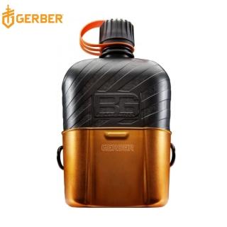 【Gerber】Bear Grylls Canteen 野戰軍風水壺鋁杯(1L-31-001062)