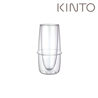 【Kinto】KRONOS雙層玻璃香檳杯160ml