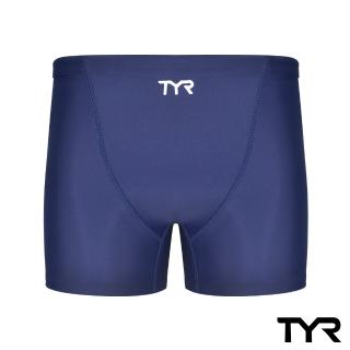 【TYR】泳褲 四角 男用 藍色 Solid Boxer(優質面料 獨家剪裁)