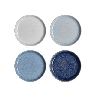 【DENBY】藍色藝匠4色早餐邊盤-21cm(100%英國製 料理盤 陶瓷盤 手工餐具 居禮名店獨家代理)