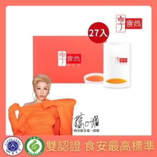 【享食尚】常溫滴雞精27入獨家禮盒組(45ml/入TVBS時尚教主藍心湄推薦)★年節禮盒