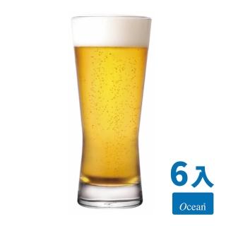 【Ocean】大都會無鉛玻璃啤酒杯6入組(400cc)
