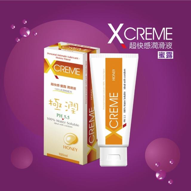 【X-creme 超快感】保濕/冰晶/蜜露/水感/蘆薈/薰衣草/蔓越莓/玫瑰潤滑液1入(100ml 8款任選)