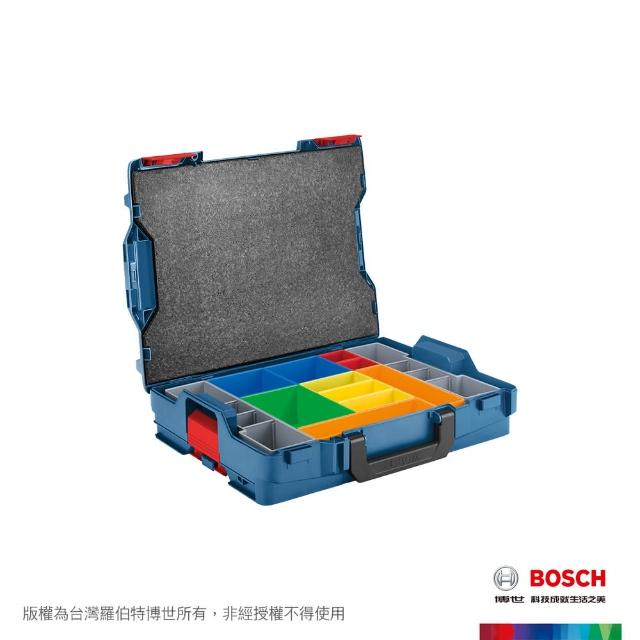 雙11限定【BOSCH 博世】新型系統工具箱 L-BOXX 102 含12件置物格(L-BOXX 102 set 12)