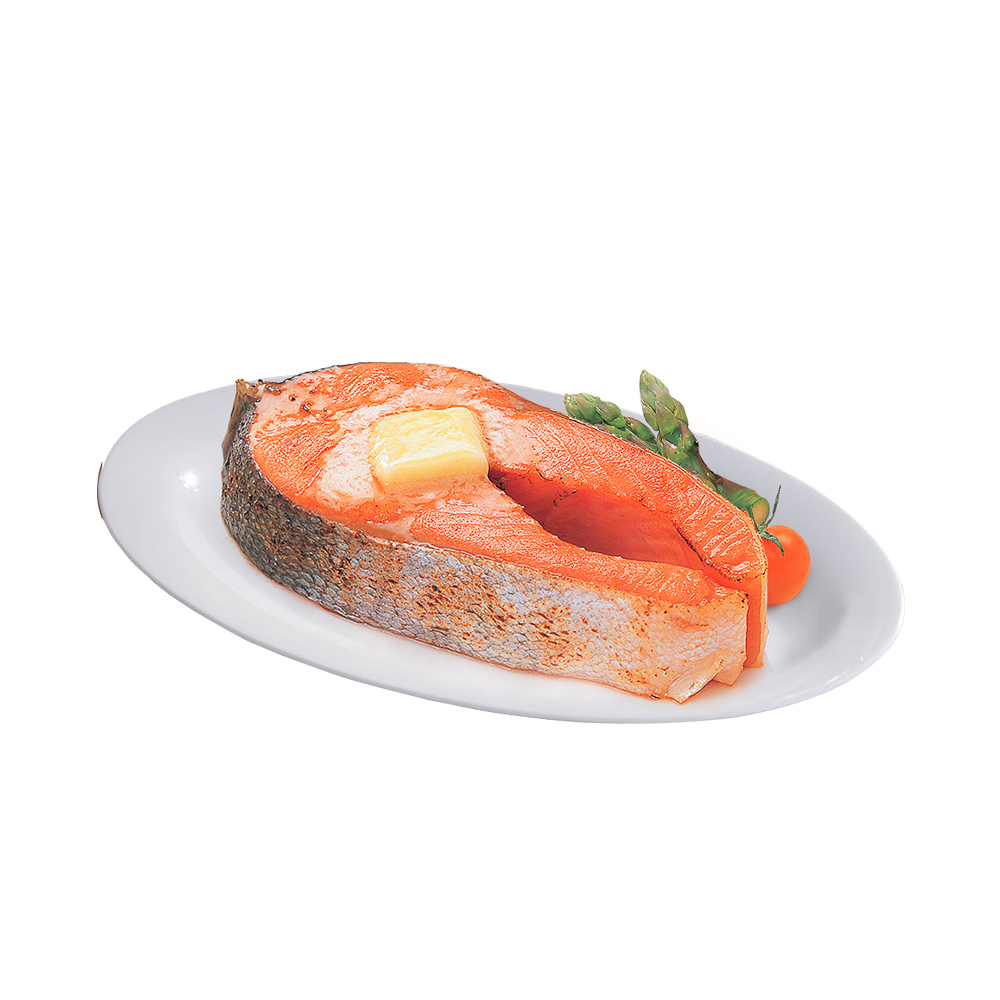 【優鮮配】嚴選中段厚切鮭魚6片(約420g/片)