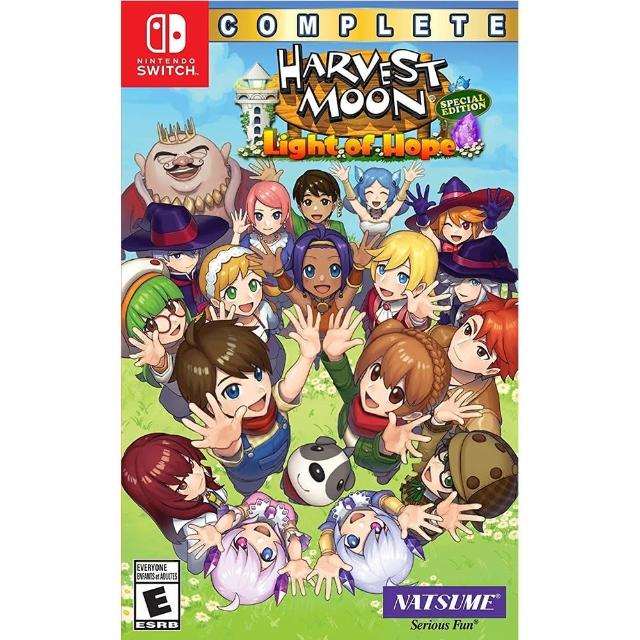 【Nintendo 任天堂】NS Switch 豐收之月：希望之光 特別完整版 英文美版(Harvest Moon: Light of Hope)