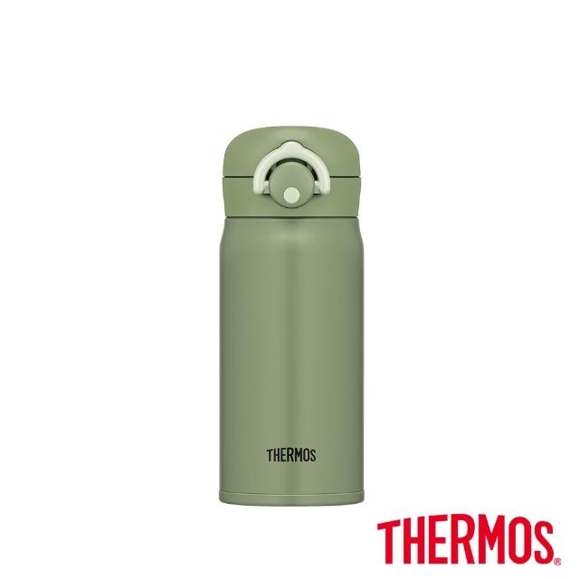 【THERMOS 膳魔師】不鏽鋼輕巧變真空保溫杯350ml(JNR-350/351)