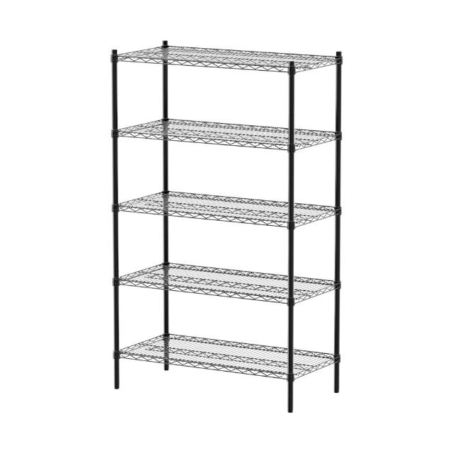 【dayneeds 日需百備】荷重型 90x45x150公分烤漆五層架(鐵力士架/收納層架/層架/鐵架)