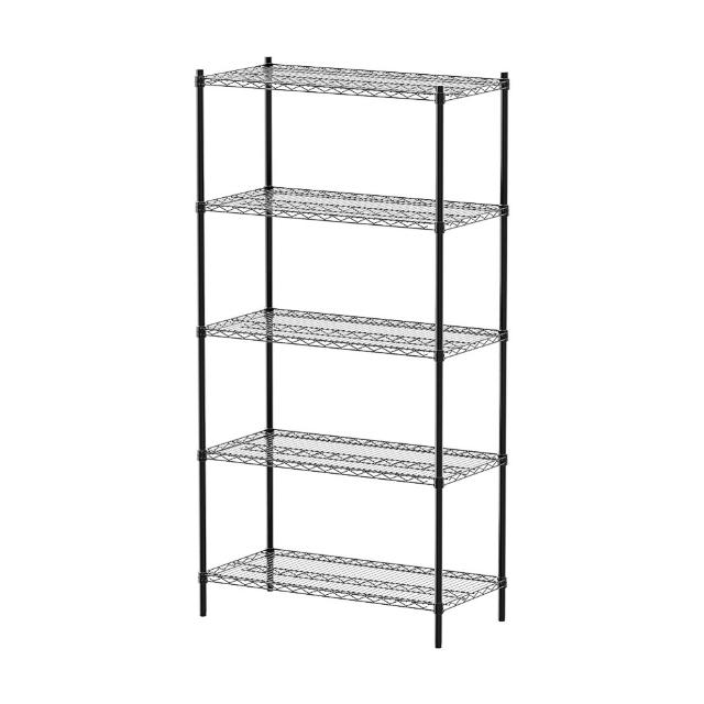【dayneeds 日需百備】荷重型 90x45x180公分烤漆五層架(鐵力士架/收納層架/層架/鐵架)