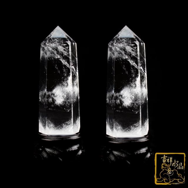 吉祥水晶 白水晶柱一對100 0g 化樑煞淨化磁場 Momo購物網 吉祥水晶 白水晶柱一對100 0g 化樑煞淨化磁場 Momo購物網