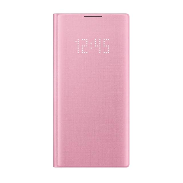 【Samsung 三星】GALAXY Note10 LED 原廠皮革翻頁式皮套(公司貨-盒裝)