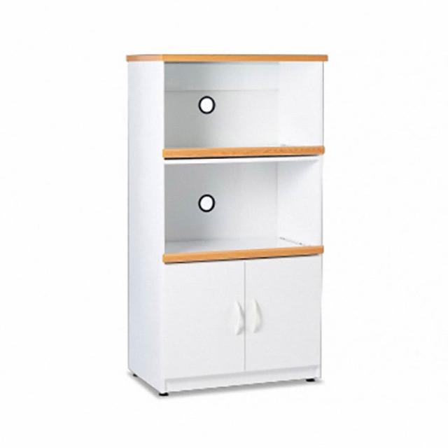 【ASSARI】防潮防蛀緩衝二拖盤塑鋼電器櫃(寬65x深43x高124cm)