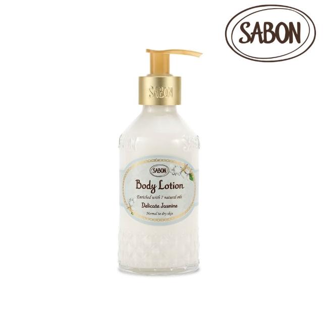 【SABON】官方直營 沐浴修護保養組(輕潤沐浴油500ml+圓瓶身體乳液200ml)