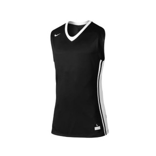 【NIKE 耐吉】Nike National Varsity Stock    男 籃球 背心 快乾 單面 球衣 黑(639395-012)