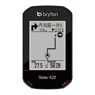 【BRYTON】Bryton Rider 420T GPS自行車智慧訓練記錄器