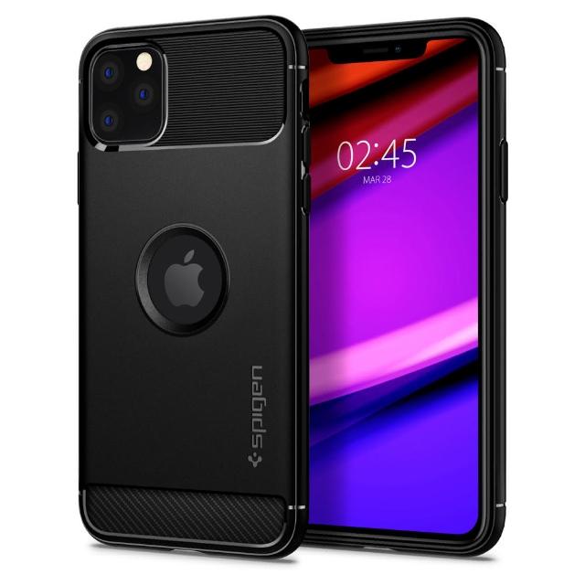 【Spigen】iPhone 11 Pro Rugged Armor-軍規防摔保護殼(輕薄 防摔殼 軍規保護)