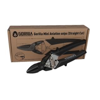 【GORILLA 紳士質人手工具】超省力小型鐵皮剪刀(直剪)