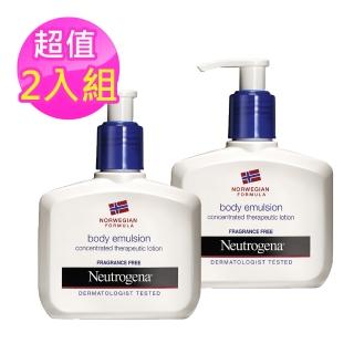 【Neutrogena露得清】潤膚乳霜-長效配方無香精2入組(155mlx2)