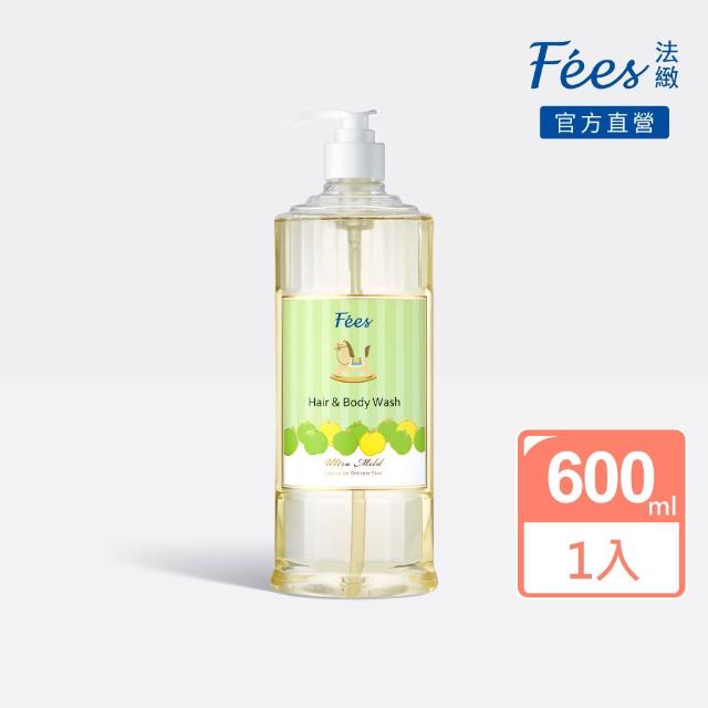 【Fees 法緻】嬰兒柔護洗髮沐浴精600ml 3入組