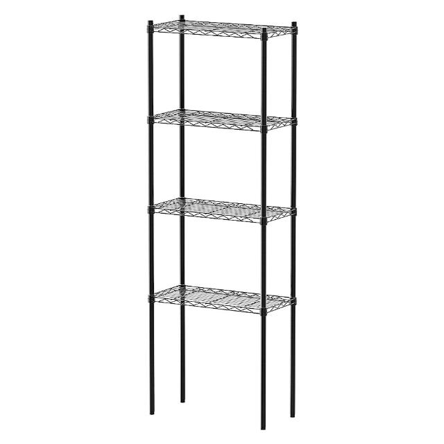 【dayneeds 日需百備】輕型 60x30x180公分烤漆四層架(鐵力士架/收納層架/鞋架/展示架/層架/鐵架)