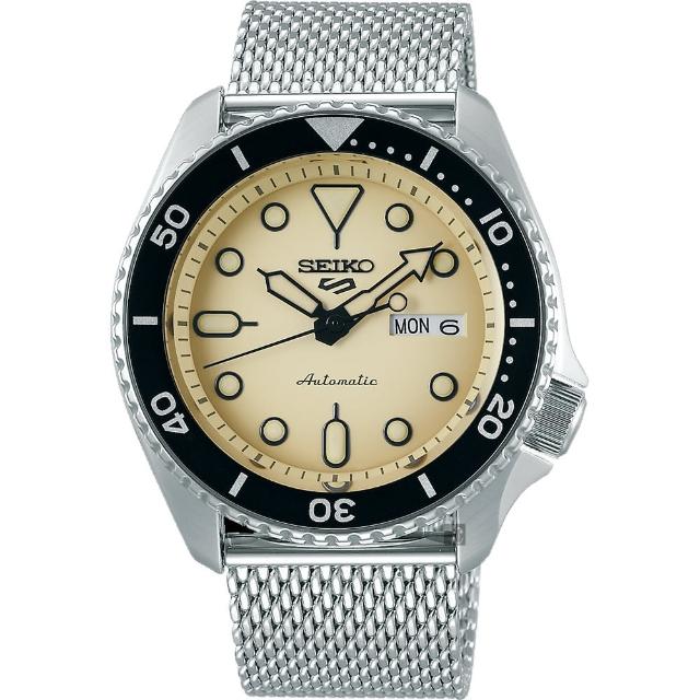 【SEIKO 精工】5 Sports 系列機械錶-42.5mm(4R36-07G0Y SRPD67K1)