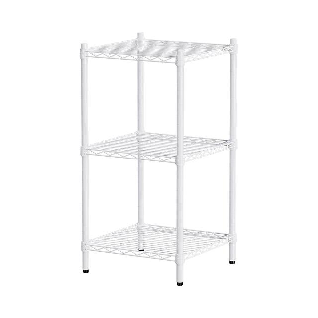 【dayneeds 日需百備】輕型 45x45x90公分烤漆三層架(鐵力士架/收納層架/鞋架/展示架/層架/鐵架)