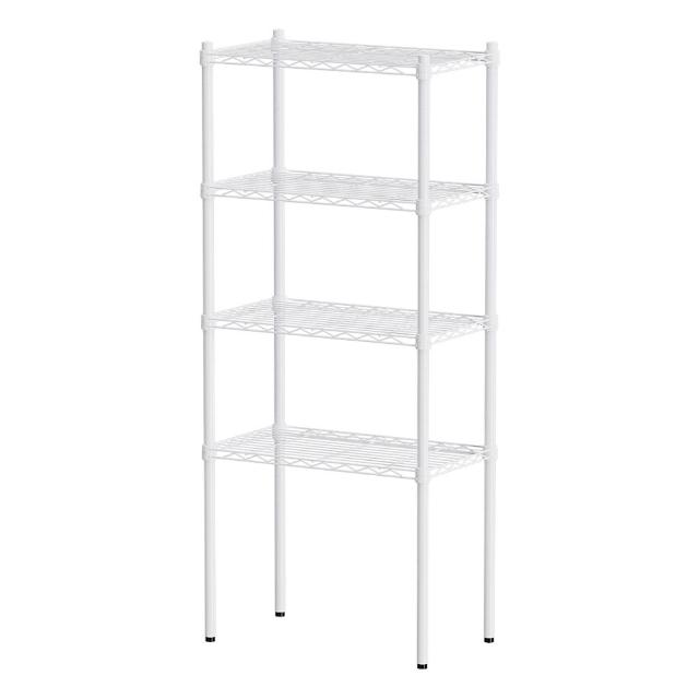 【dayneeds 日需百備】輕型 60x45x150公分 烤漆四層架(鐵力士架/收納層架/鞋架/展示架/層架/鐵架)