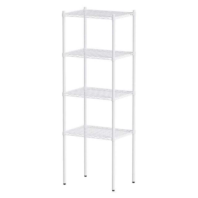 【dayneeds 日需百備】輕型 60x45x180公分烤漆四層架(鐵力士架/收納層架/鞋架/展示架/層架/鐵架)