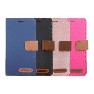 【XMART】Apple iPhone 11 Pro 5.8 斜紋休閒皮套