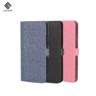 【CASE SHOP】iPhone 11 Pro 熱壓款前收納皮套(側掀收納式)