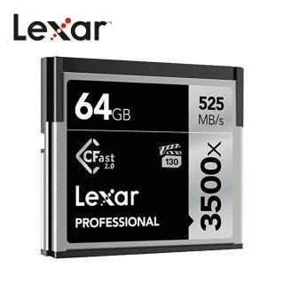 【Lexar 雷克沙】Lexar 64GB Professional 3500x CFast 2.0 高速記憶卡