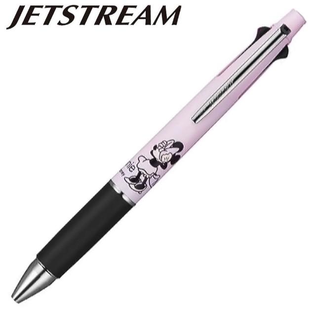 【UNI三菱】MSXE5-1500D-05 JETSTREAM 迪士尼限量版多機能溜溜筆(米妮粉桿)