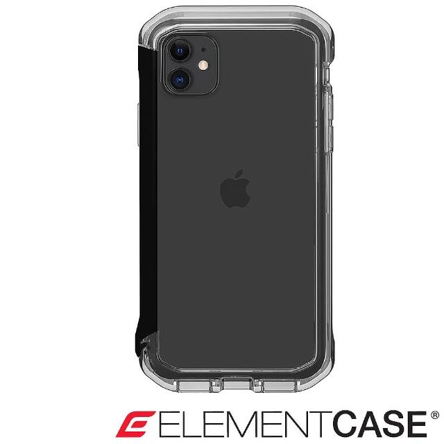 【Element Case】iPhone 11 Rail(神盾軍規殼 - 晶透黑)