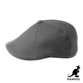 【KANGOL】504 WOOL FLEXFIT 鴨舌帽(灰色)