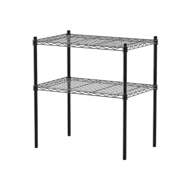 【dayneeds 日需百備】輕型 70x45x75公分烤漆二層架(鐵力士架/收納層架/展示架/層架/鐵架)