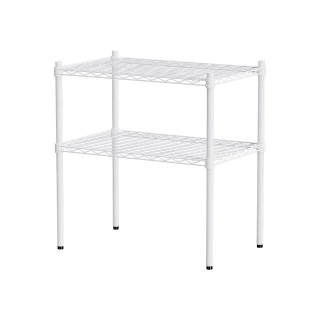 【dayneeds 日需百備】輕型 70x45x75公分烤漆二層架(鐵力士架/收納層架/展示架/層架/鐵架)