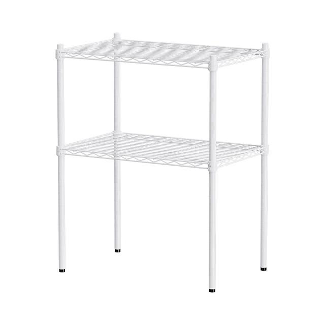 【dayneeds 日需百備】輕型 70x45x90公分烤漆二層架(鐵力士架/收納層架/展示架/層架/鐵架)