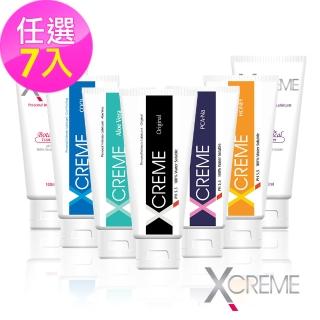 【X-creme 超快感】保濕/冰晶/蜜露/水感/蘆薈/薰衣草/蔓越莓潤滑液(100ml/任選7入)