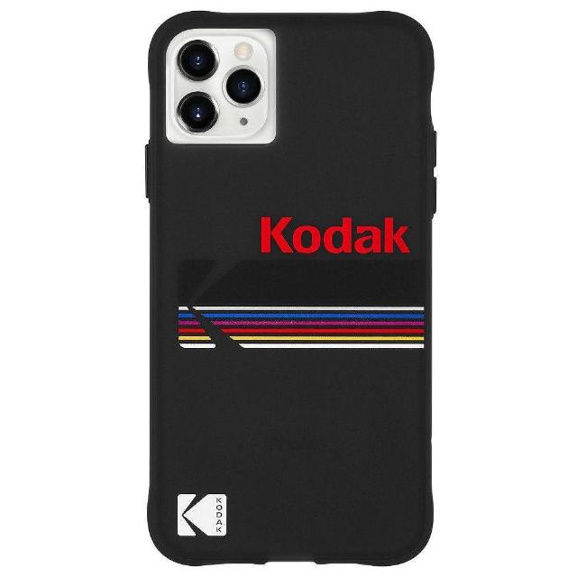 【CASE-MATE】iPhone 11 Pro Max(Kodak 柯達聯名款強悍防摔殼 - 霧黑)