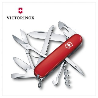 【VICTORINOX 瑞士維氏】Huntsman15用瑞士刀/紅(1.3713)