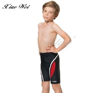 【沙兒斯】MIT台灣時尚男童四角泳褲(NO.B658068黑)