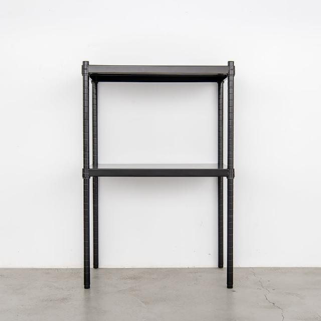 【dayneeds 日需百備】極致工藝 60x35x75cm 烤漆二層架(展示架/儲藏架/收納層架/層架/鐵架)