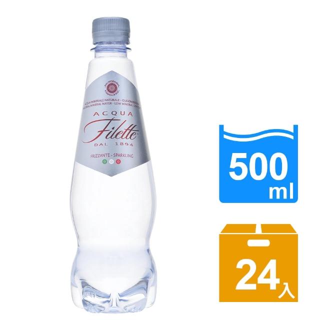 【Acqua Filette 翡雅】義大利氣泡水x24入x2箱(共48入)