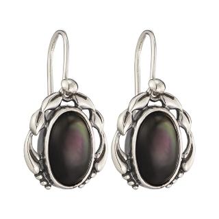 【Georg Jensen 喬治傑生】Georg Jensen 喬治傑生 - 2020 HERITAGE年度耳環(黑珍珠母貝 10017113)