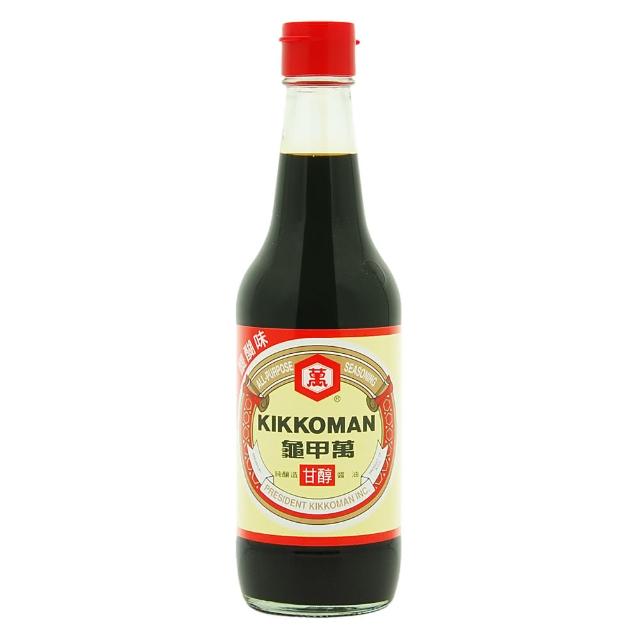 【龜甲萬】龜甲萬甘醇醬油500ml(非基因改造醬油)