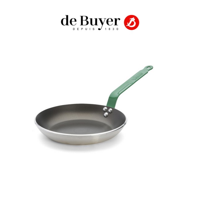 【de Buyer 畢耶】『CHOC系列』超耐用加厚平底不沾鍋24cm(5色任選)