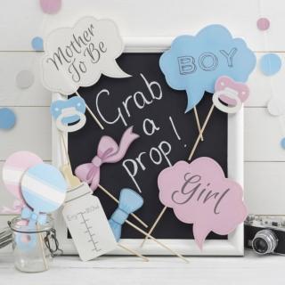 【BLS】派對拍照小道具-Boy&Girl  10件套(婚禮道具/變裝派對)