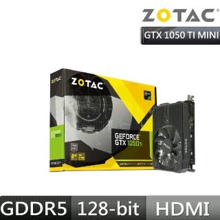 【ZOTAC 索泰】GeForce GTX 1050 Ti Mini 顯示卡